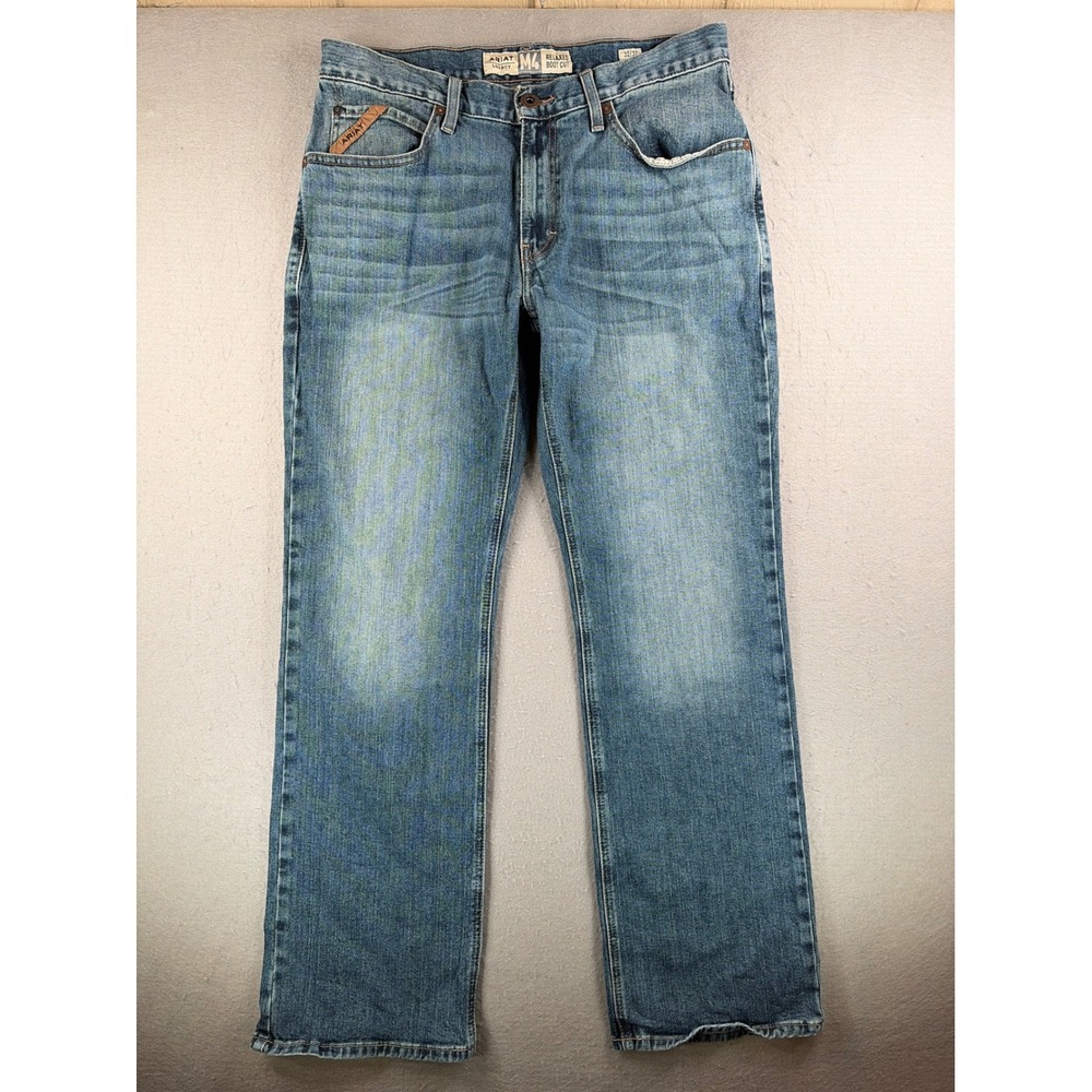 Ariat M4 Relaxed Boot Cut Jeans Mens 32x32 Kilroy Medium Wash Denim 10022676
